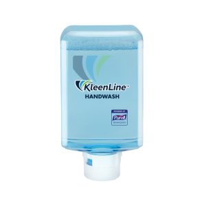 KleenLine NRG10 Fragrance-Free Antimicrobial Foam Handwash, 1.2 L No-Touch Refills, 2/Case