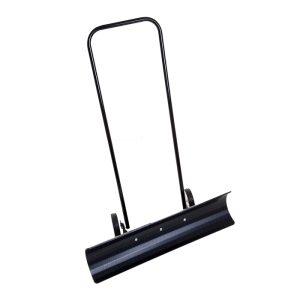 Snowcaster 70SNC 36-Inch Heavy-Duty Wheeled Snow Pusher, Black