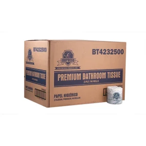 Empress BT4232500 Premium Virgin 2-Ply Bath Tissue, 500 Sheets, 96 Rolls/Case