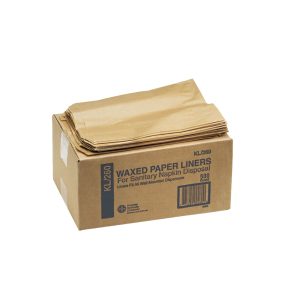 Hospeco Health Gards KL260 Waxed Feminine-Hygiene Receptacle Liners, 500/Case