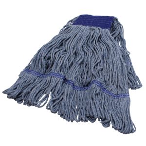 Performance Plus P28313 Blended Loop-End Wet Mop Head, Large, Blue, 12/Case