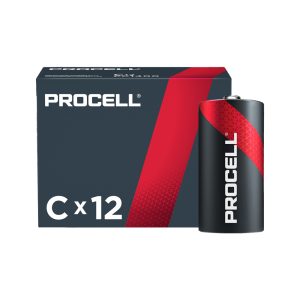 Duracell Procell C Alkaline Batteries, 12/Pack