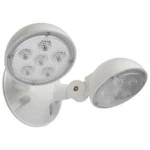 SATCO 67-143 Weatherproof Dual Remote Emergency Head, 3.6V, 150 Lumens