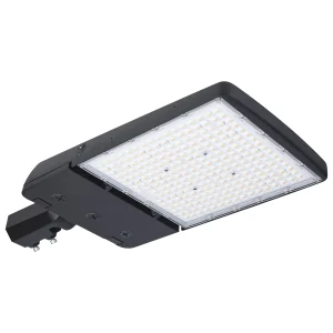 SATCO 65-1527 — High-Voltage Selectable Area Light — 150W/120W/100W — 3000K/4000K/5000K — 277V-480V — Bronze