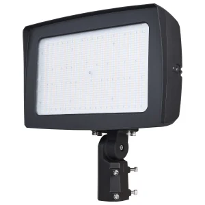 SATCO 65-1543 — Selectable Commercial Flood Light — 300W/250W/200W — 3000K/4000K/5000K — 120V-347V — Bronze