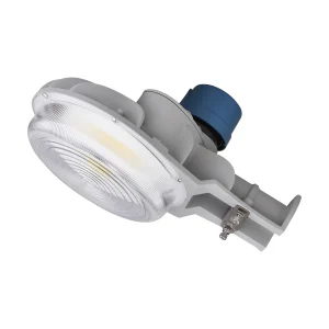 SATCO 65-683 — Photocell Area Light — 60W — 3000K/4000K/5000K — 120V-277V — Gray