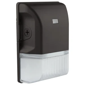 SATCO 65-747 — Photocell Small Wall Pack — 20W — 3000K/4000K/5000K — 120V-277V — Black
