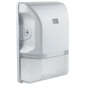 SATCO 65-749 — Photocell Small Wall Pack — 20W — 3000K/4000K/5000K — 120V-277V — White