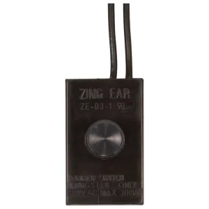 SATCO 80-1241 — Full Range Table Lamp Dimmer Switch Phenolic Housing Black 300W Dimmer