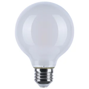 SATCO S12153 8W LED G25 Lamp 3000K-2000K Dim-to-Warm E26 — Case Qty 24