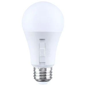 SATCO S15227 15W/11W/8W/5W LED A19 Lamp 2700K/3000K/3500K/4000K/5000K/6500K Selectable E26 — Case Qty 24