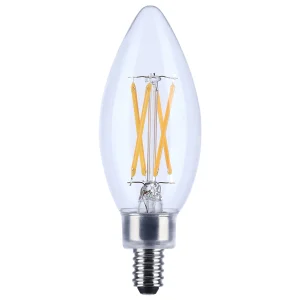 SATCO S21264 4W LED B11 Lamp 2700K E12 — Case Qty 24