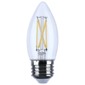 SATCO S21284 4W LED B11 Lamp 2700K E26 — Case Qty 24