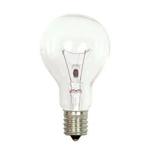 SATCO S2744 40W Incandescent A15 Lamp 2700K E17 — Case Qty 120