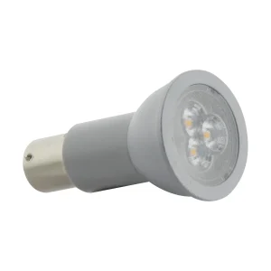 SATCO S29004 3W LED R12 Lamp 3000K BA15s — Case Qty 48